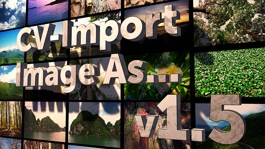 CV-Import Image As